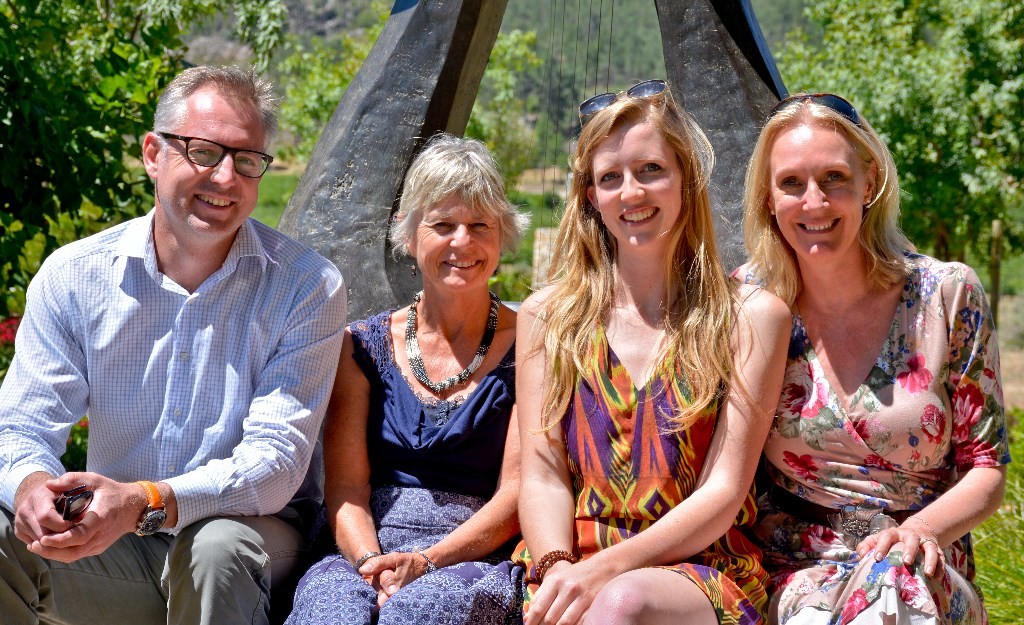 L to R: Gareth (Operations Mgr.), Jane (Co-Founder), Emily (Social Worker), Pippa (Co-Founder)